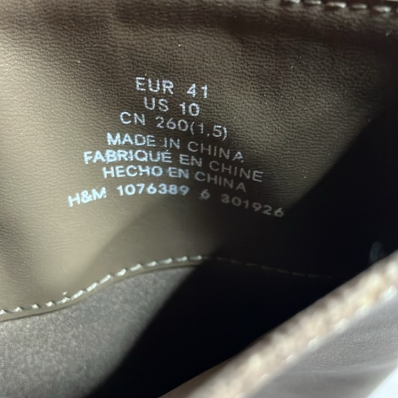 H&M pull on boots. New. Size 10. - Picture 6 of 7